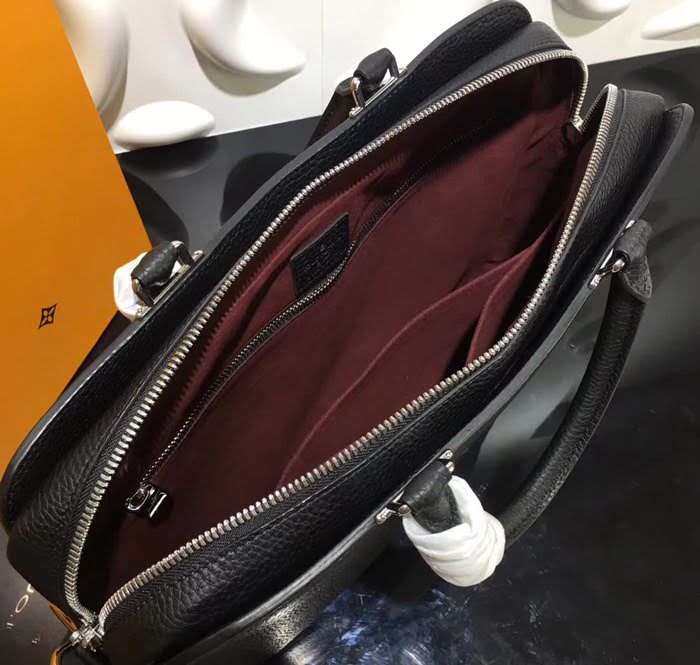 路易威登LV頂級原單M42680 全粒面Taurillon小牛皮手提肩背公事包 YDH1300